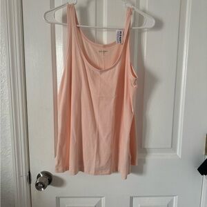 NWT plain peach old navy tank top